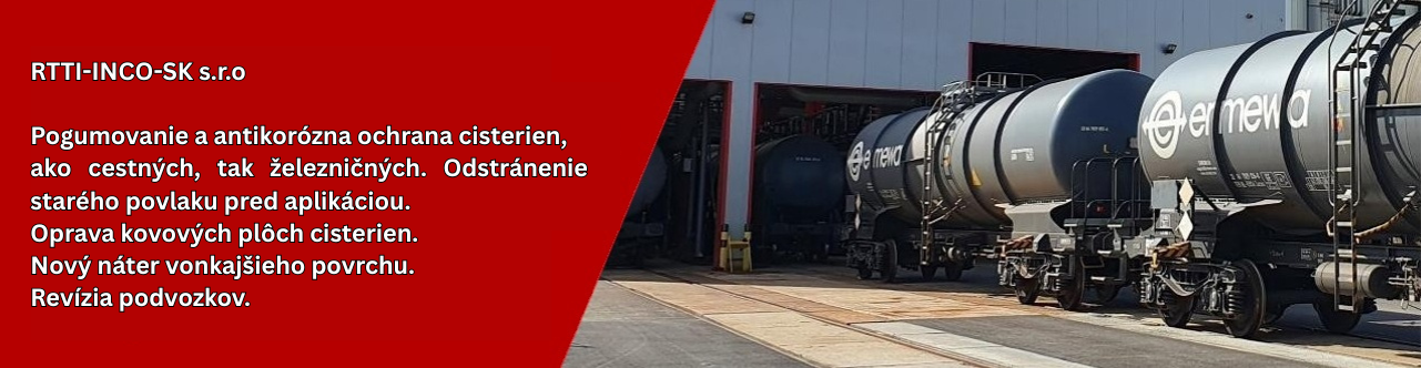 pogumovanie a antikorózna ochrana cisterien